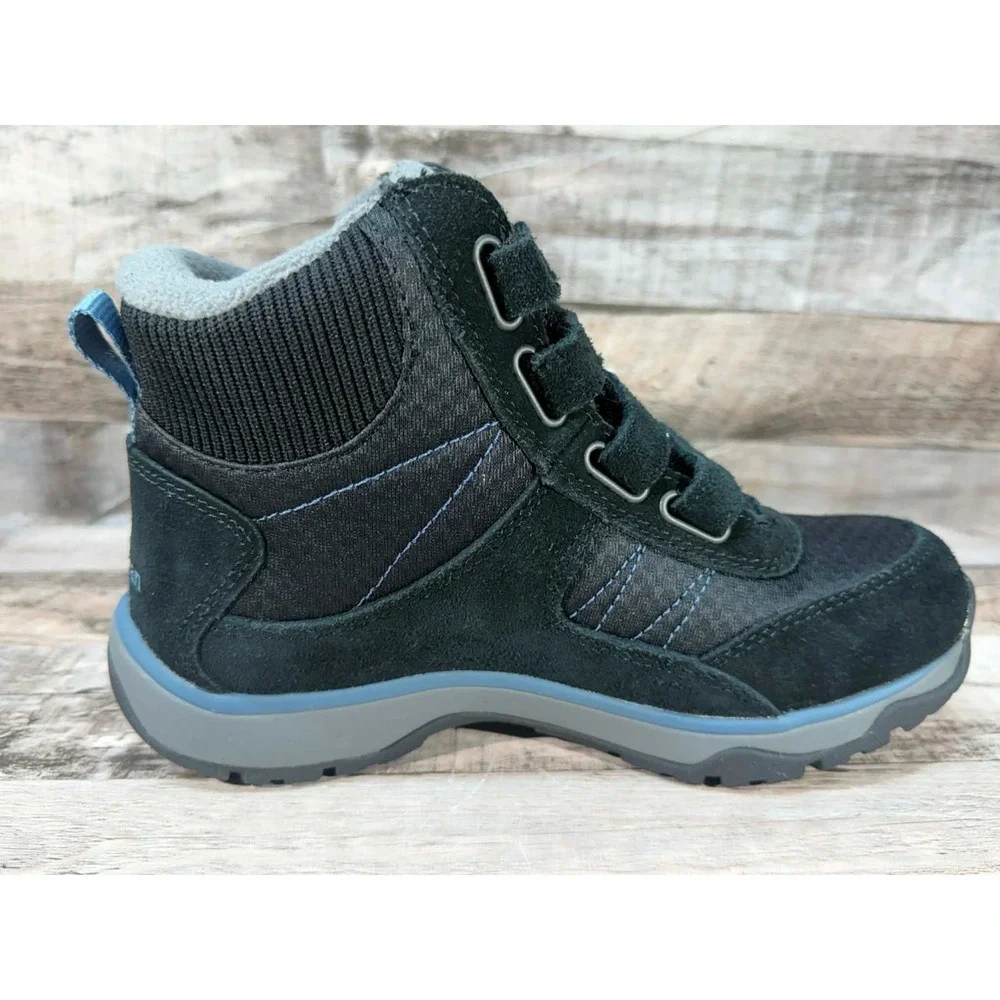 L.L.‎ Bean Snow Sneaker 5 Boot Mid 514167 Black Size 6M Women